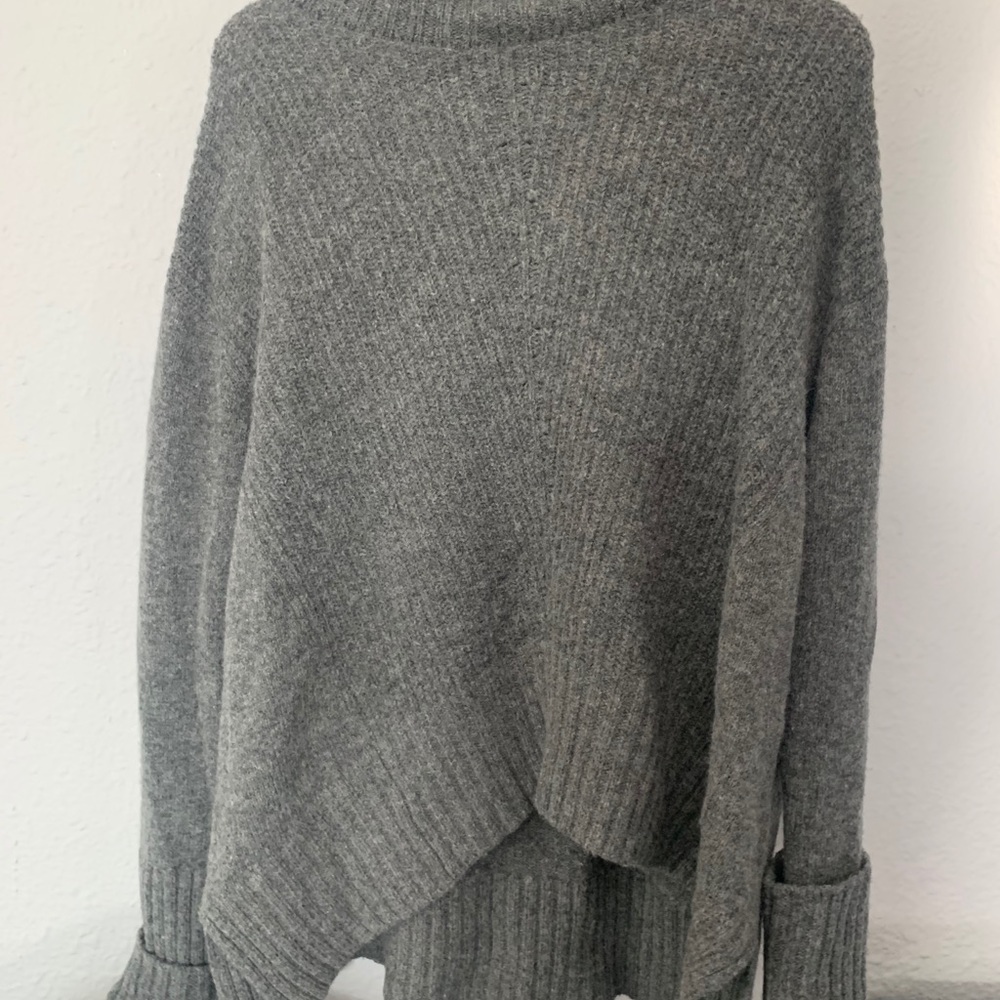 Grey moth sweater
